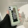 Touch-up Floral Mirror Phone Cases Silicone for iPhone 7-14 
