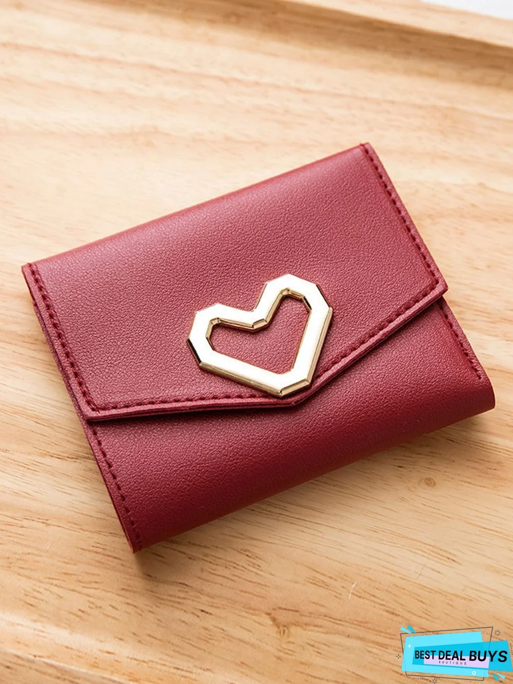 Valentine's Day Heart Multi-Layered Card Holder Wallet