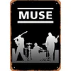 Muse - Panneaux en &eacute;tain m&eacute;tallique(20*30cm/30*40cm) - Musique