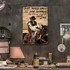 Country cowboy - Panneaux en &eacute;tain m&eacute;tallique(20*30cm/30*40cm)