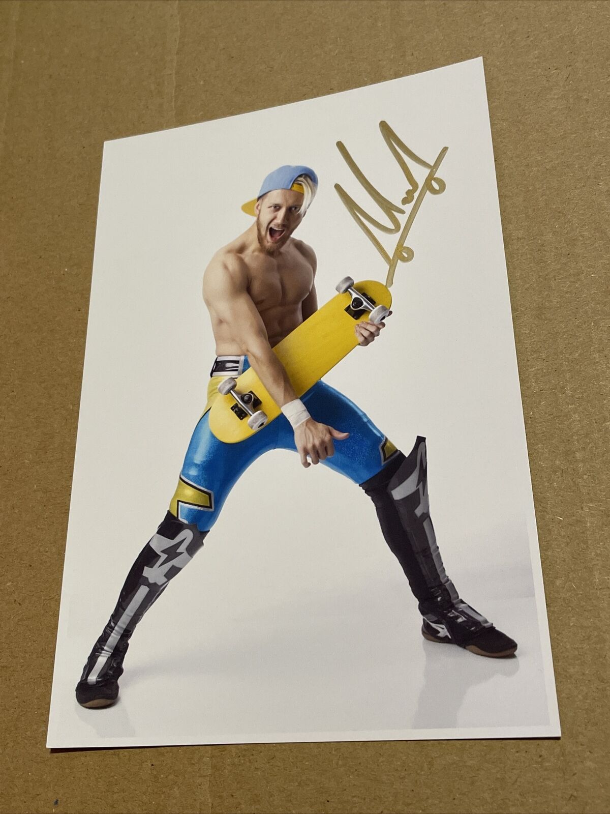 Mark Andrews WWE NXT TNA Wrestling Hand Signed 6x4 Photo Poster painting Autograph