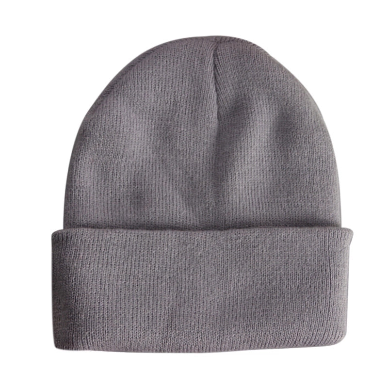 Unisex Streetwear Solid Color Sewing Flat Eaves Wool Cap