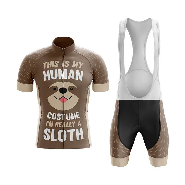 I'm Really A Sloth Men's Short Sleeve Cycling Kit