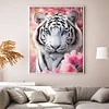 White Tiger-11CT Stamped Cross Stitch 40*50cm/15.75*19.69in