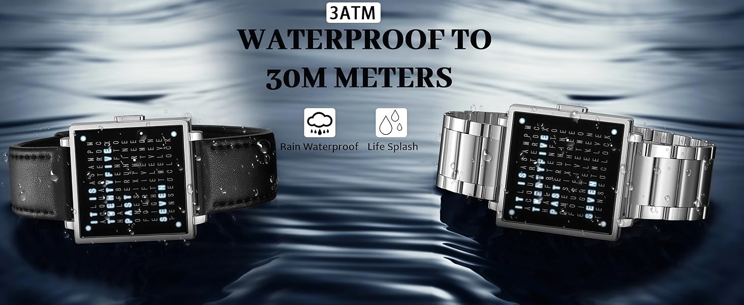 zinc alloy digital watch