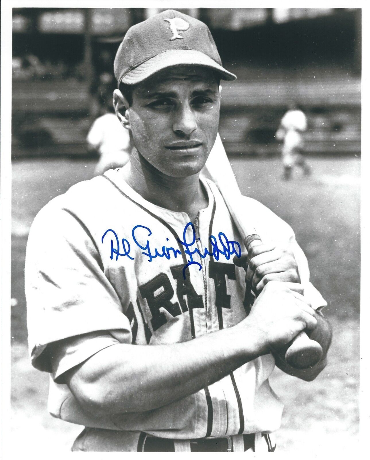 Autographed AL GIONFRIDDO 8X10 Pittsburgh Pirates Photo Poster painting - COA