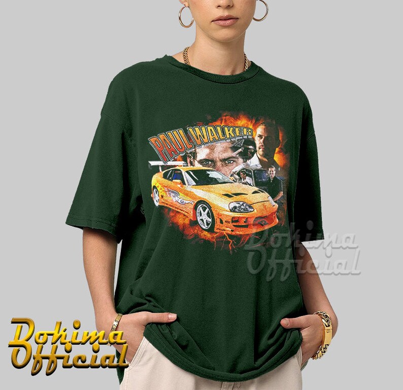 Vintage The Fast Furious Paul Walker Shirt Fast And Furious Shirt Unisex Vintage Nascar T