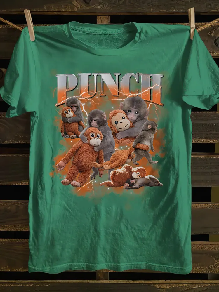 Punch Baby Monkey T-shirt