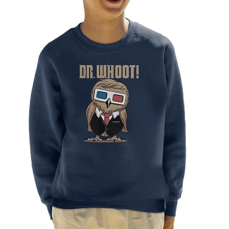 Doctor Who Owl Dr Whoot Kid's Sweatshirt