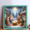 Nativity-14CT Stamped/Counted Cross Stitch 40*40cm/15.75*15.75in tapestrymarket