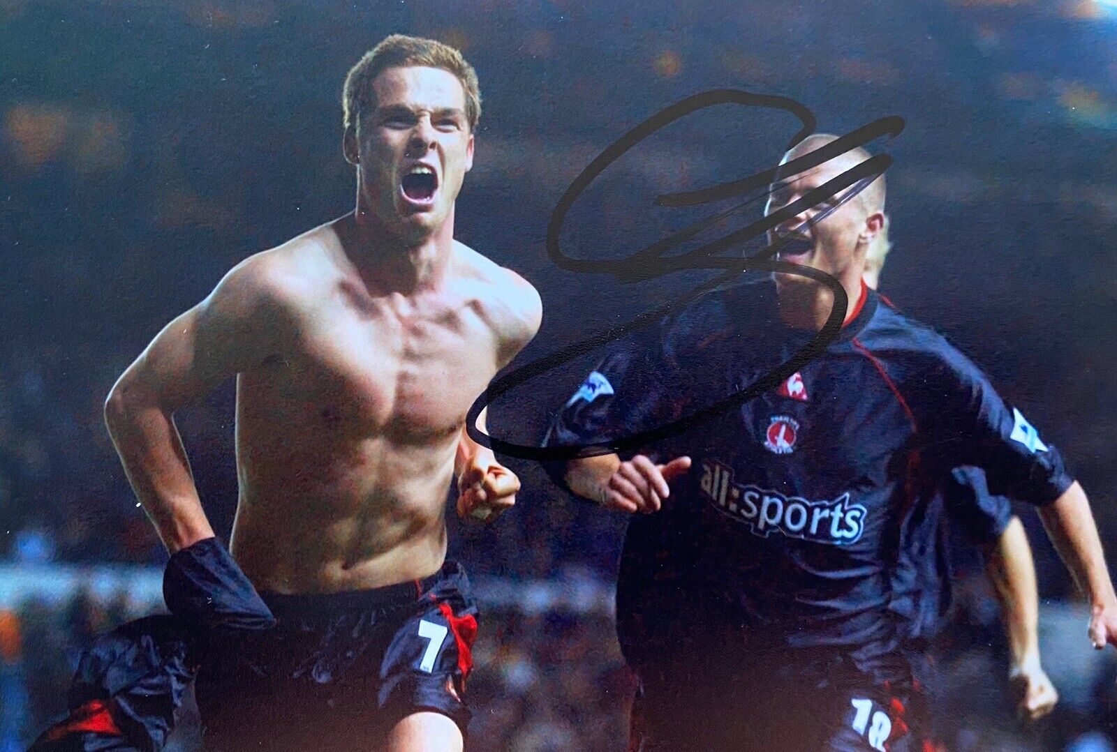 Scott Parker Hand Signed 6X4 Photo Poster painting - Charlton Athletic