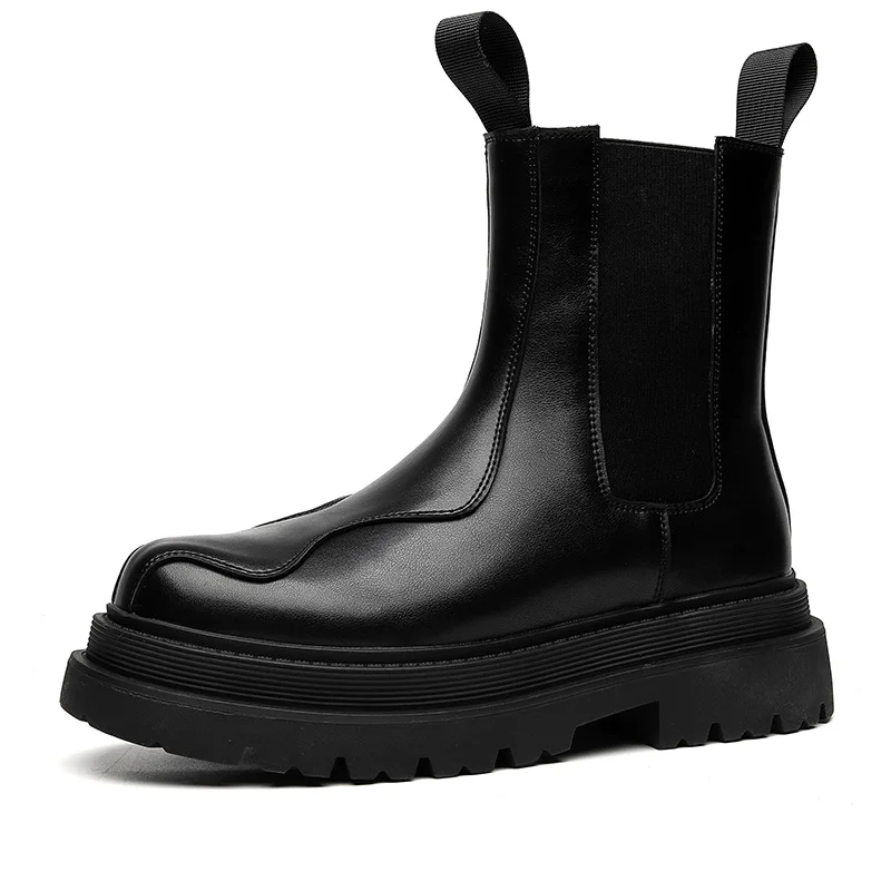 Colourp Colourp Chelsea Men's Fashion Locomotive Fashion Martin Boots 44162-R