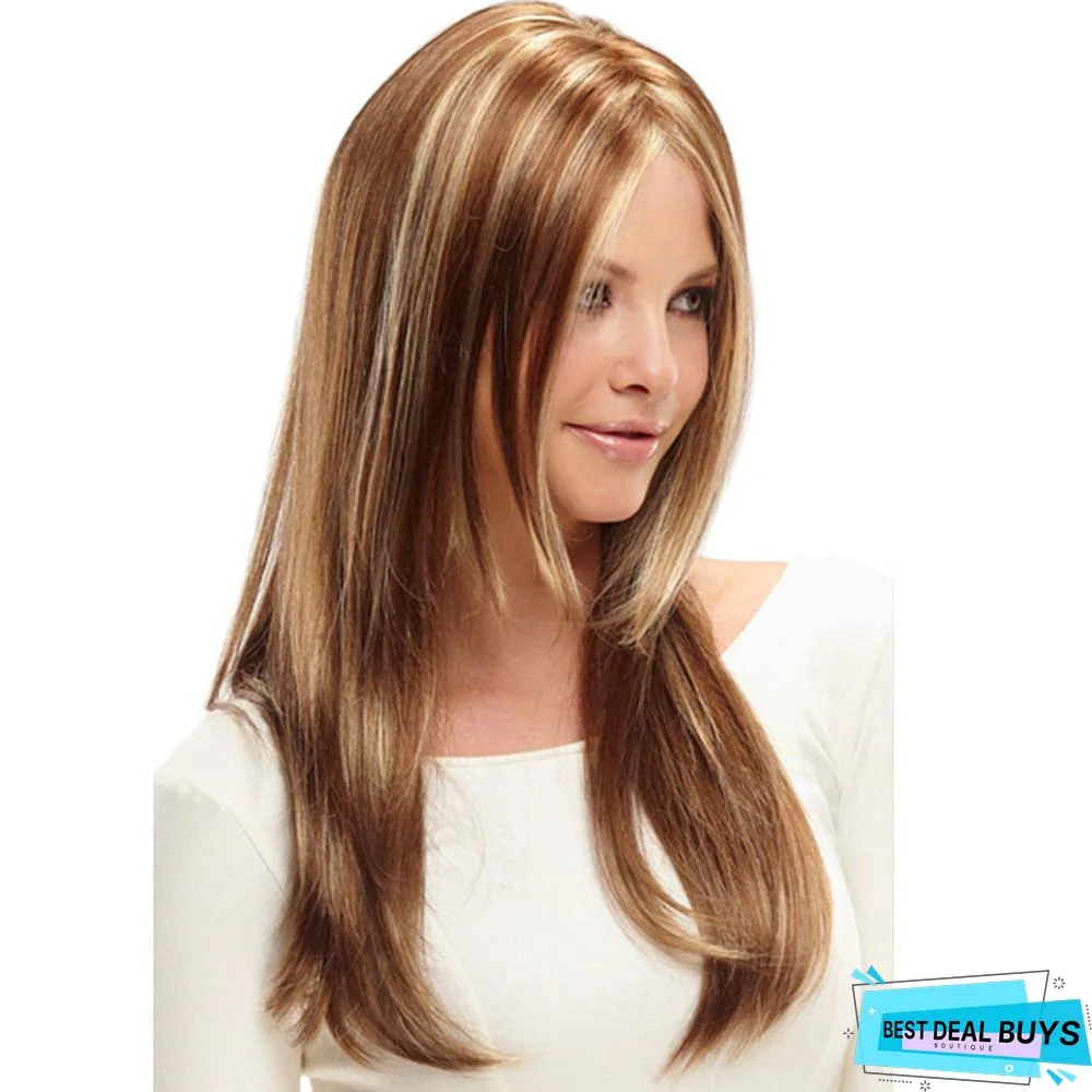 New Long Straight Synthetic Fiber Wig Fashion Women's Wig