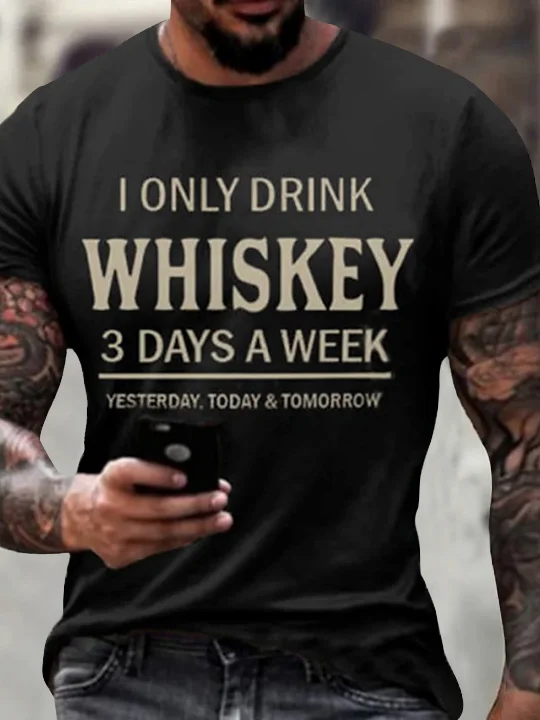 Men's T-Shirt 3D Print Short Sleeve Casual Tops