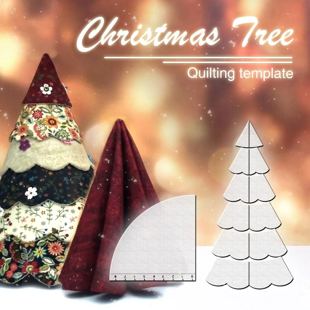 Handmade Christmas Tree Quilting Set