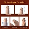 Przeżyj niesamowitą zabawę- [Polityka prywatności]  - Silicone Thrusting Dildo Licker 6.5 Inch【Dostawa prywatna】