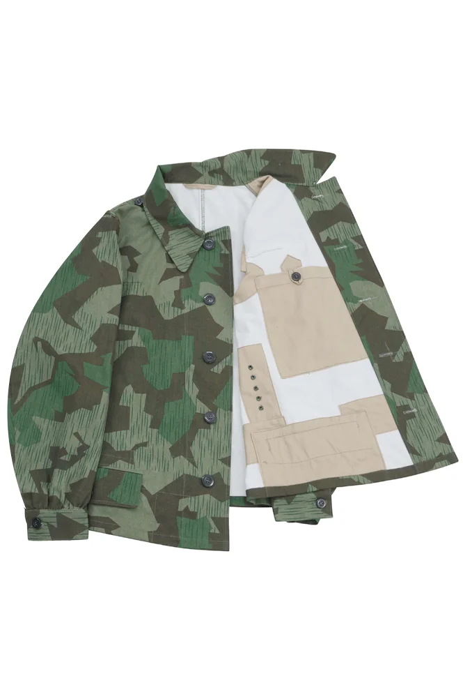   Luftwaffe German Field Division Splinter B Camo Modified Shortened Smock I German-Uniform