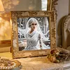 White Dressed Beauty Partial Drill Diamond Painting Kit 30x30cm