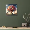Diamond Painting-DIY Full Round Drill Colorful Butterfly Tree