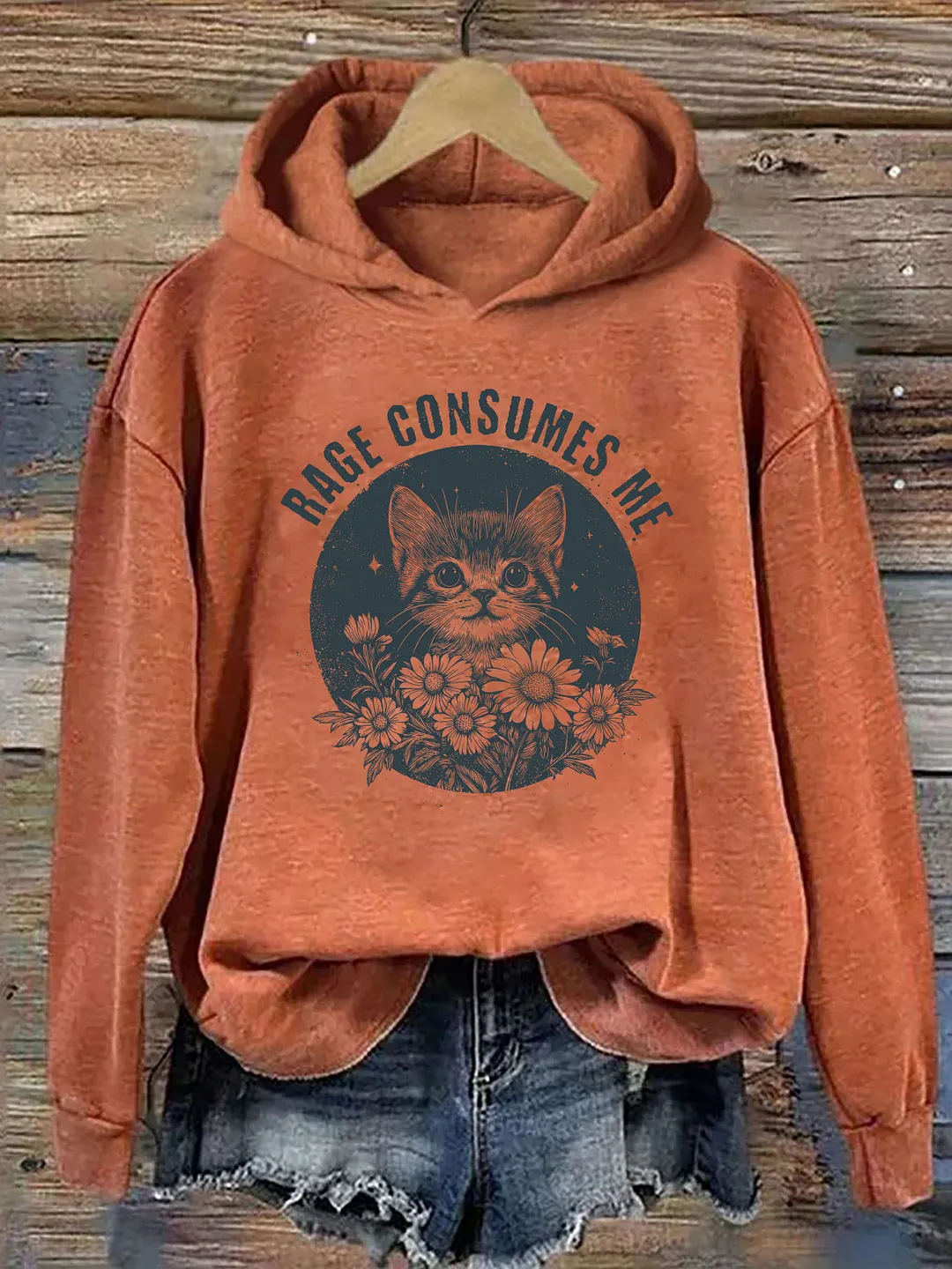 Rage Consumes Me Hoodie