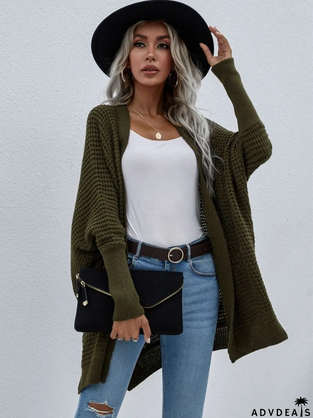 Women's Long Sleeve Knit Cardigan Sweaters