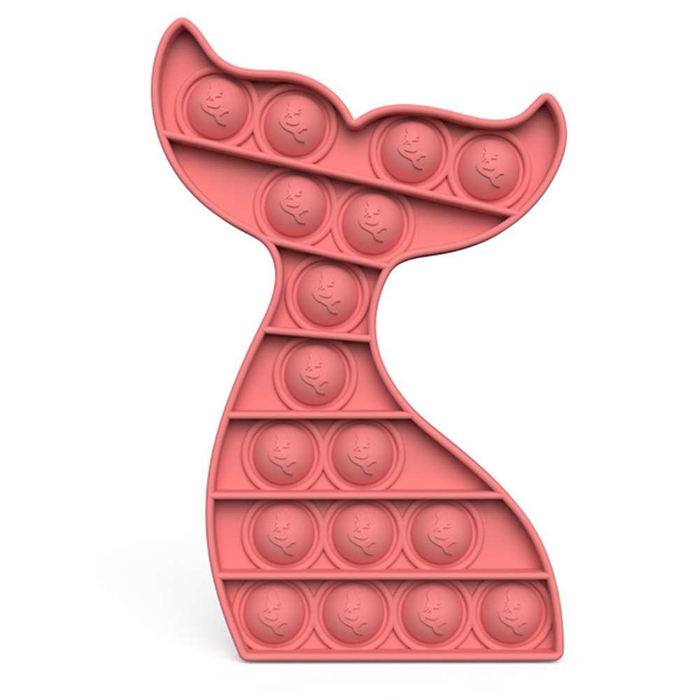 

Fish Tail Shape - Pop It Fidget Toy, Pink, 501 Original