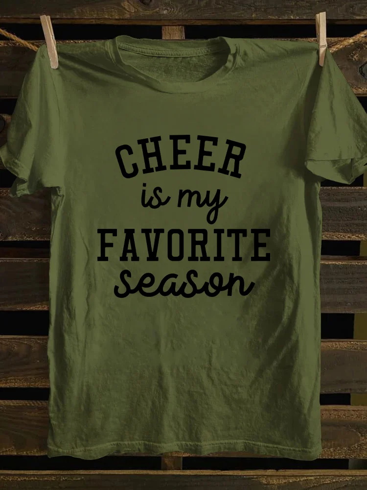Cheer Is My Favorite Season T-shirt