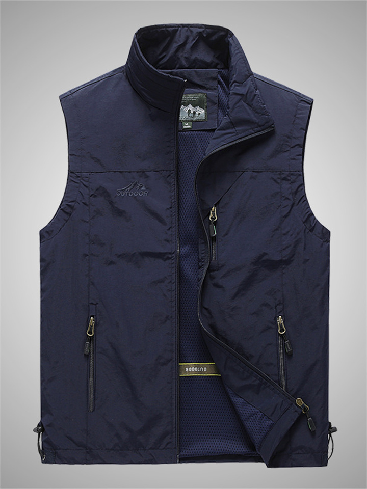 New Vest Men's Soil Outdoor Leisure Shoulders Undershirt Undershirt Jacket Sports Coat