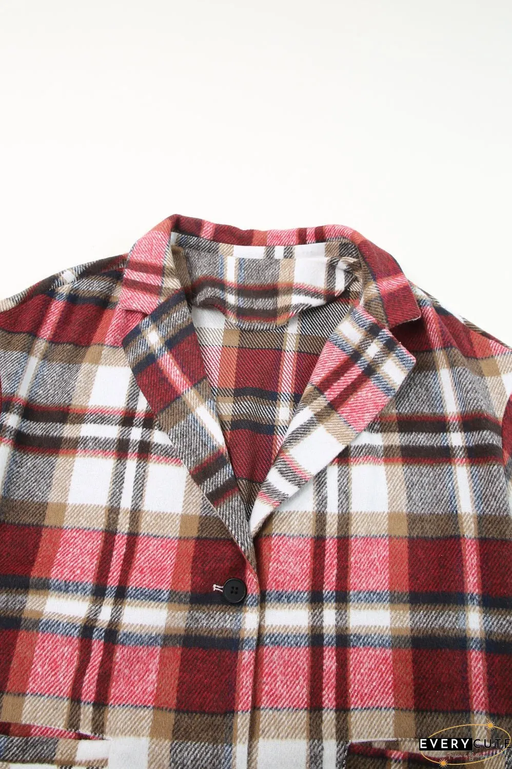 Preppy Plaid Coat