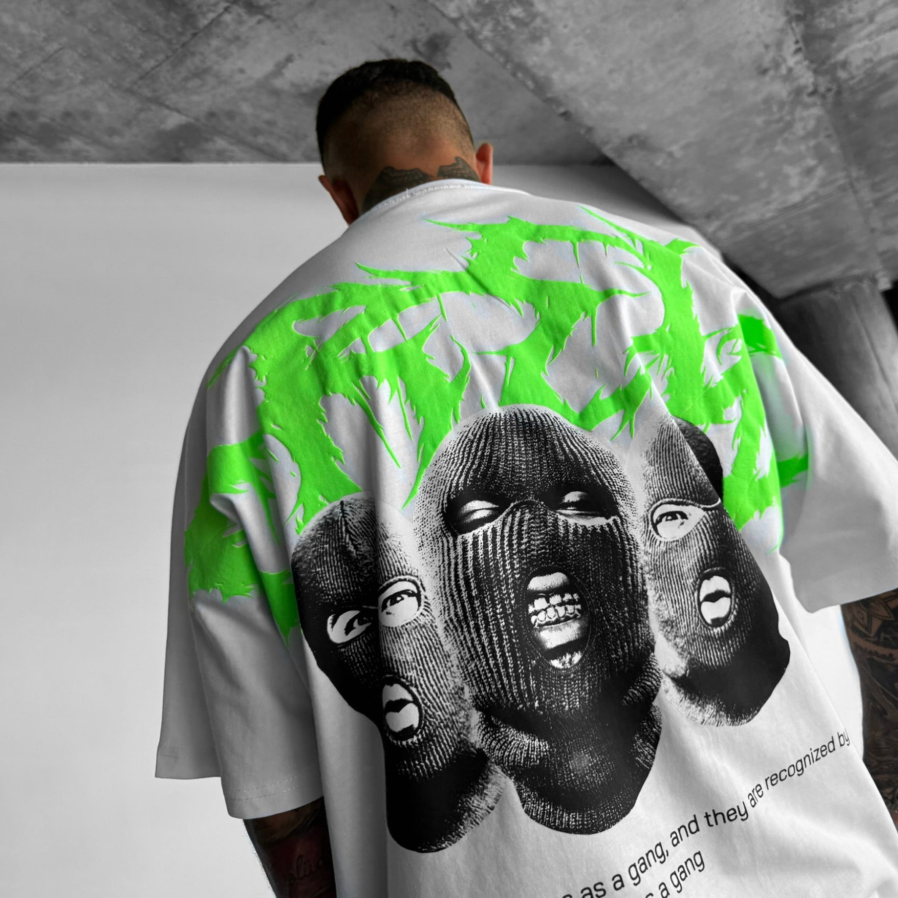 Oversize Crew T-Shirt - Helixace