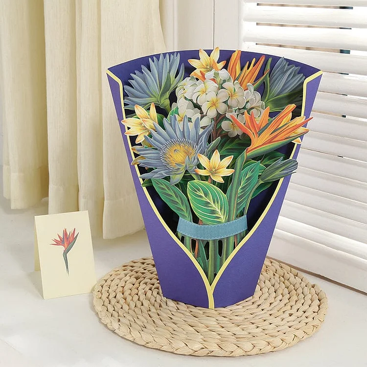 Pop Up Flower Bouquet Greeting Card | 168DEAL