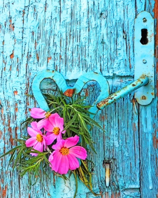 

Flowers In Door – Paint By Numbers - 40*50CM, 501 Original