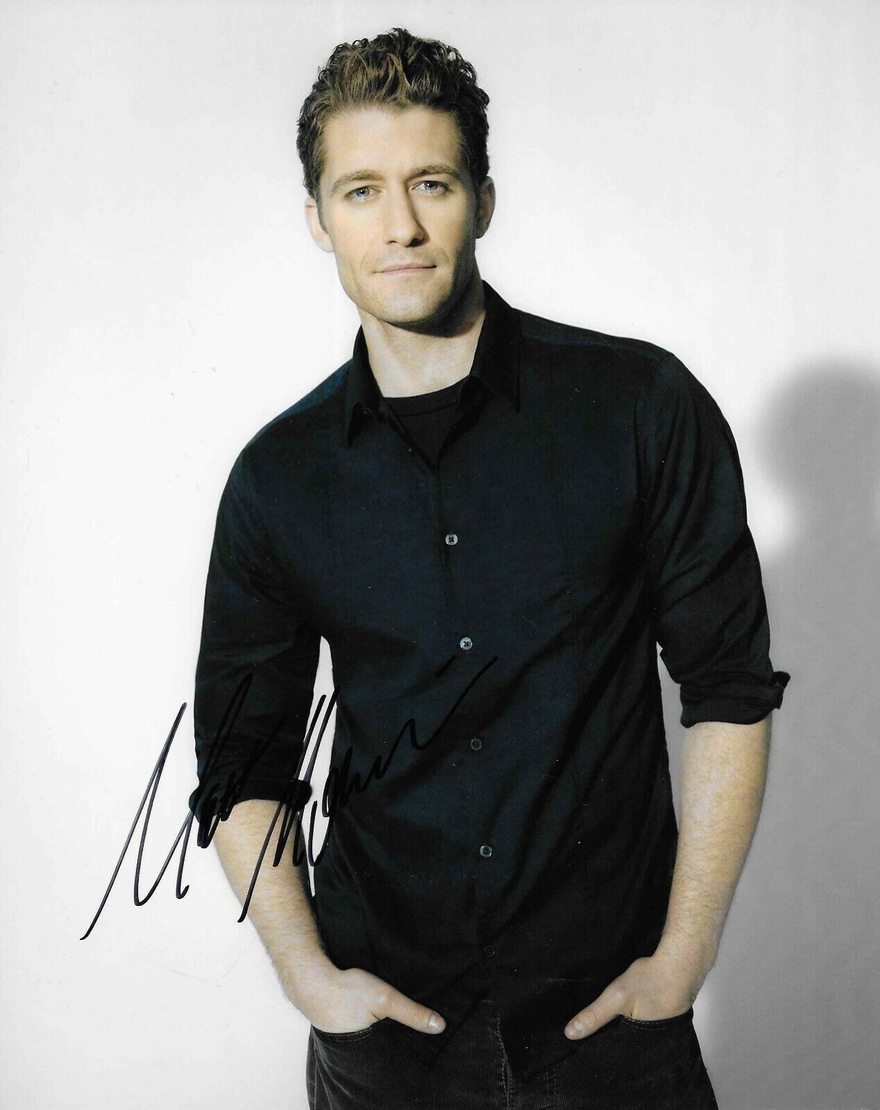 Matthew Morrison autograph signed Photo Poster painting - GLEE - The Greatest Dancer