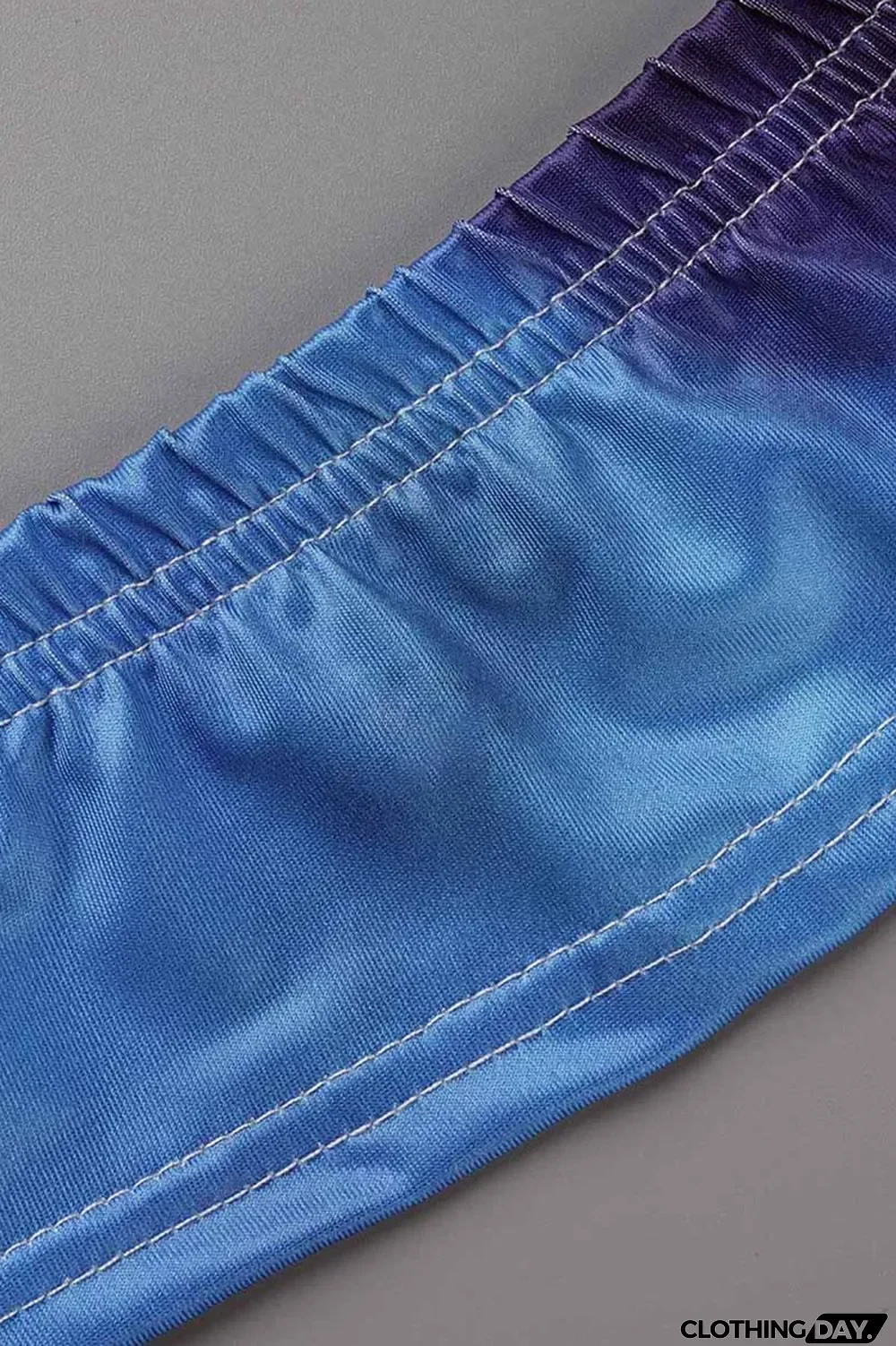 Green Fashion Street Print Patchwork Halter Sleeveless Two Pieces