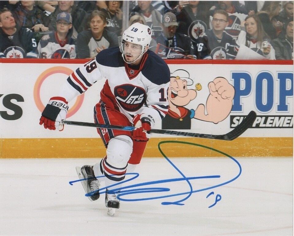 Winnipeg Jets Nic Petan Autographed Signed 8x10 NHL Photo Poster painting COA G