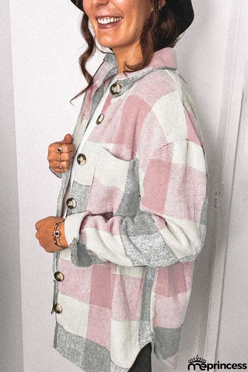 Plaid For Days Button Jackets