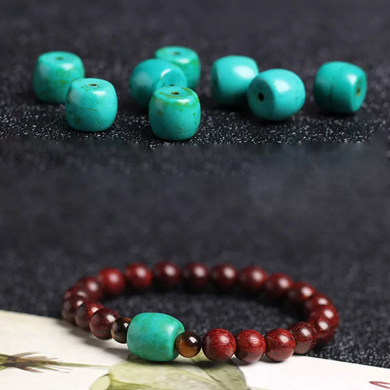 Tibetan Small Leaf Red Sandalwood Balance Bracelet