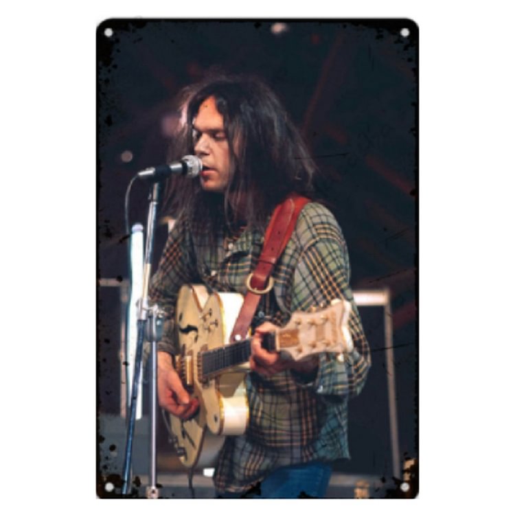 Neil Young - Vintage Tin Signs/Wooden Signs - 20*30cm/30*40cm