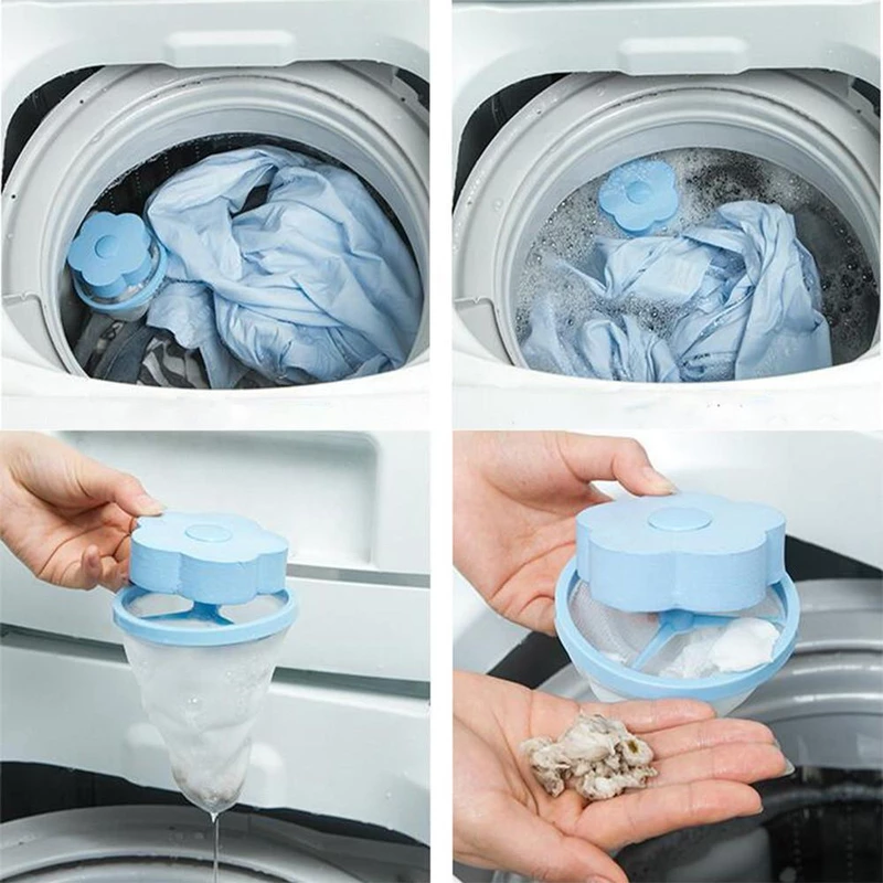 Image result for Laundry Lint & Pet Fur Remover fLOATER GIF