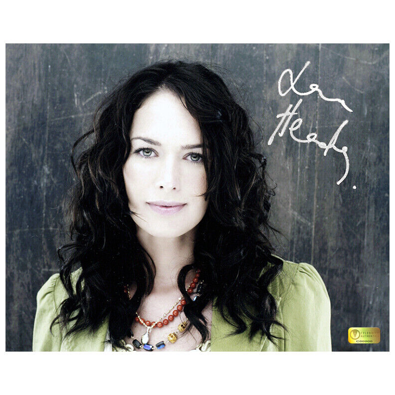 Lena Headey Autographed 8x10 Portrait Photo Poster painting