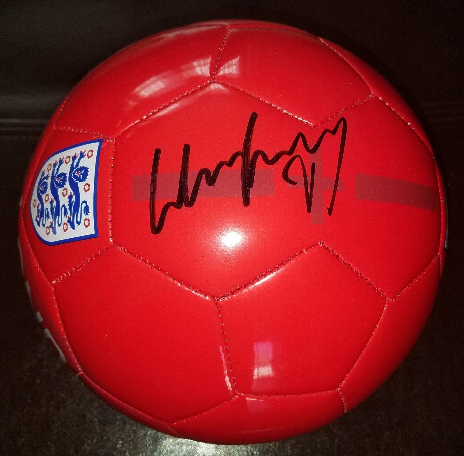 WAYNE ROONEY 'MANCHESTER UNITED' DC UNITED SIGNED ENGLAND BALL *COA 2 *PROOF