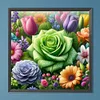 Diamond Painting -5D Full Round Drill Rose(40x40cm)