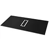 [US Local Warehouse] Wrestling Mat 10ft X 5ft Jiu Jitsu Mats Judo Mat with 3cm Thickness for PE Training Yoga BJJ MMA Grappling Boxing Martial Art (Black)