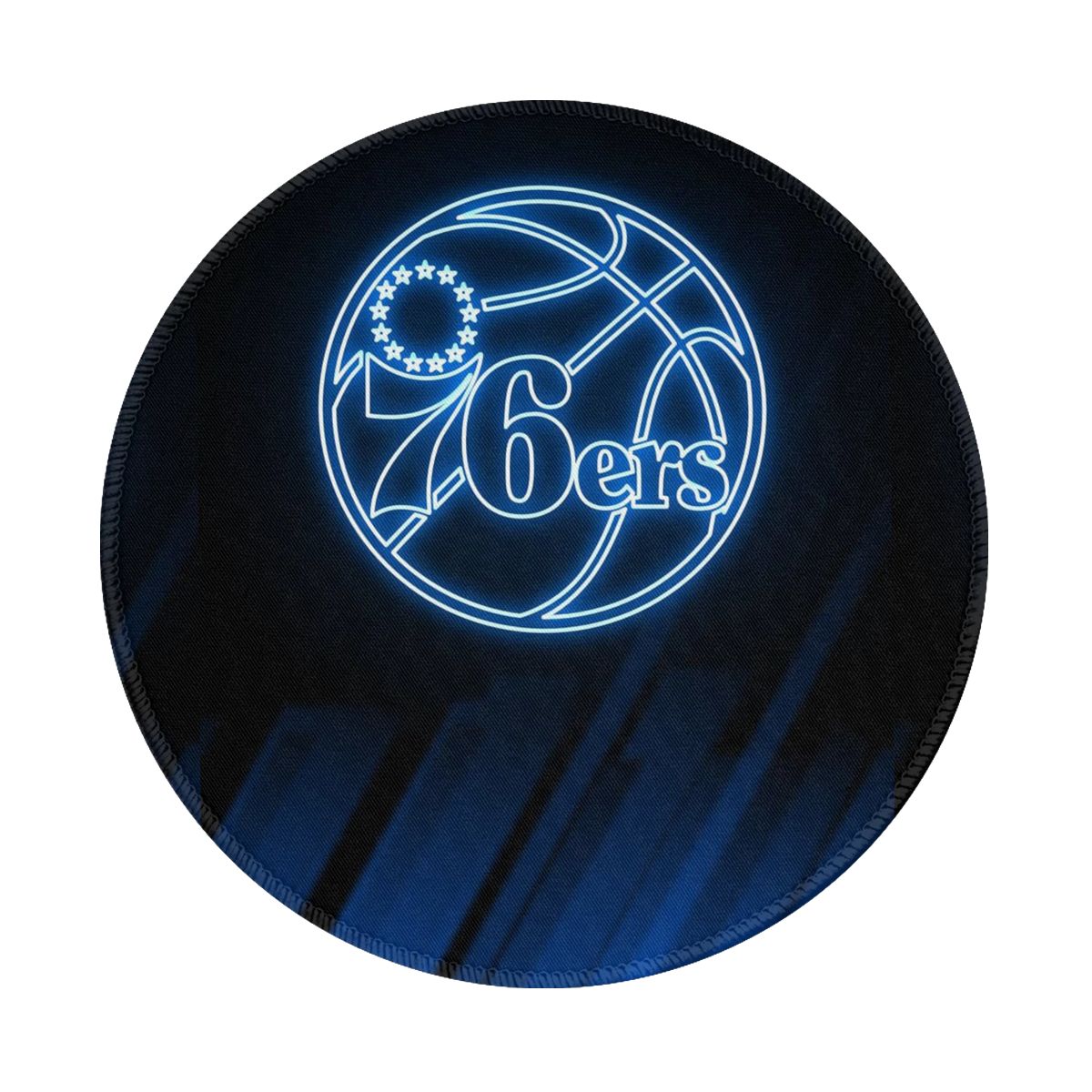 Philadelphia 76ers Waterproof Round Mouse Pad for Wireless Mouse