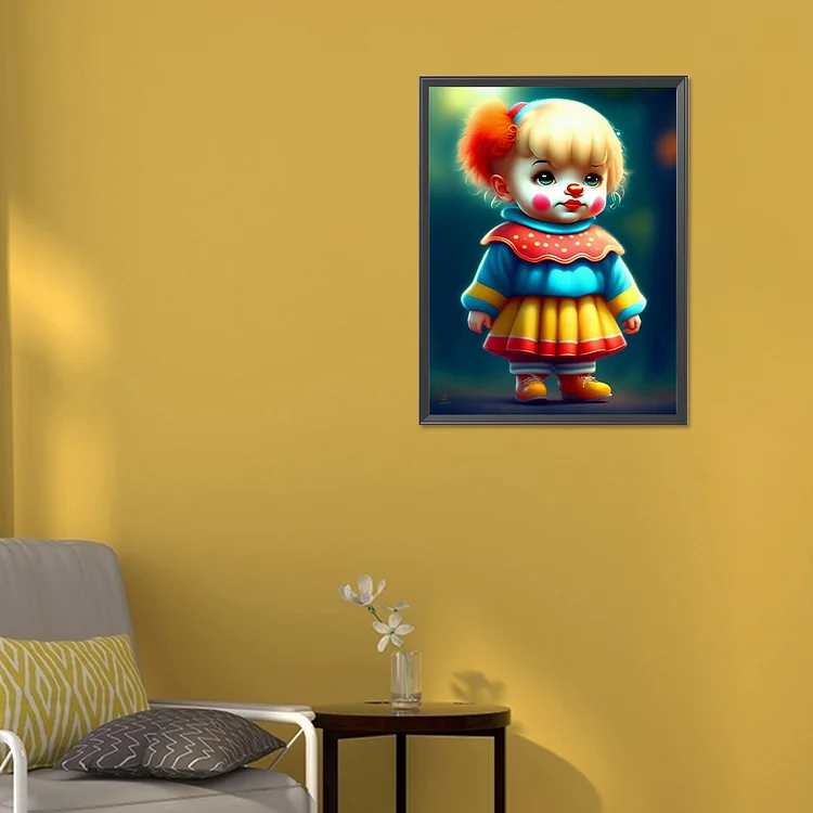 Clowns - Full Square - Diamond Painting (30*40cm)