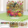 Flower House Double Sided - 5D DIY Ornament
