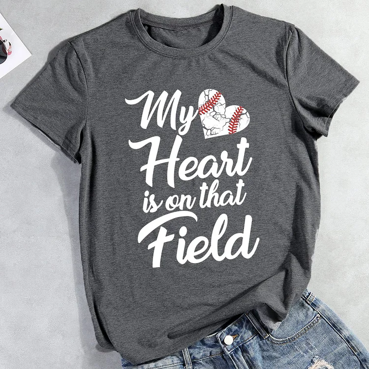 AL™ My Heart Is On That Field T-Shirt-012899-Annaletters
