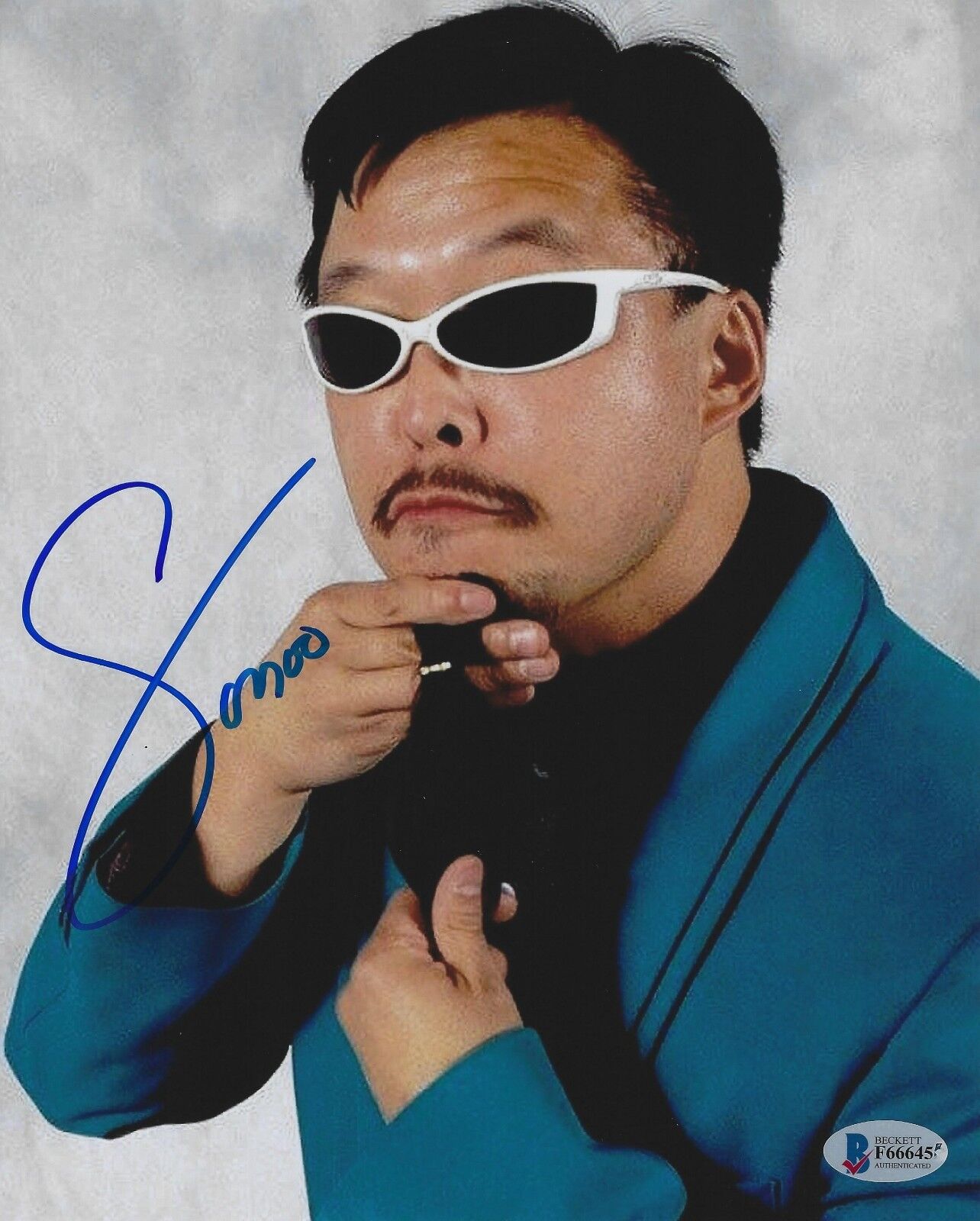 Sonny Onoo Signed 8x10 Photo Poster painting BAS Beckett COA WCW New Japan Pro Wrestling Auto'd