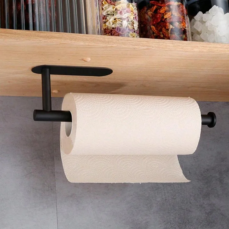 Punch-Free Paper Towel Holder