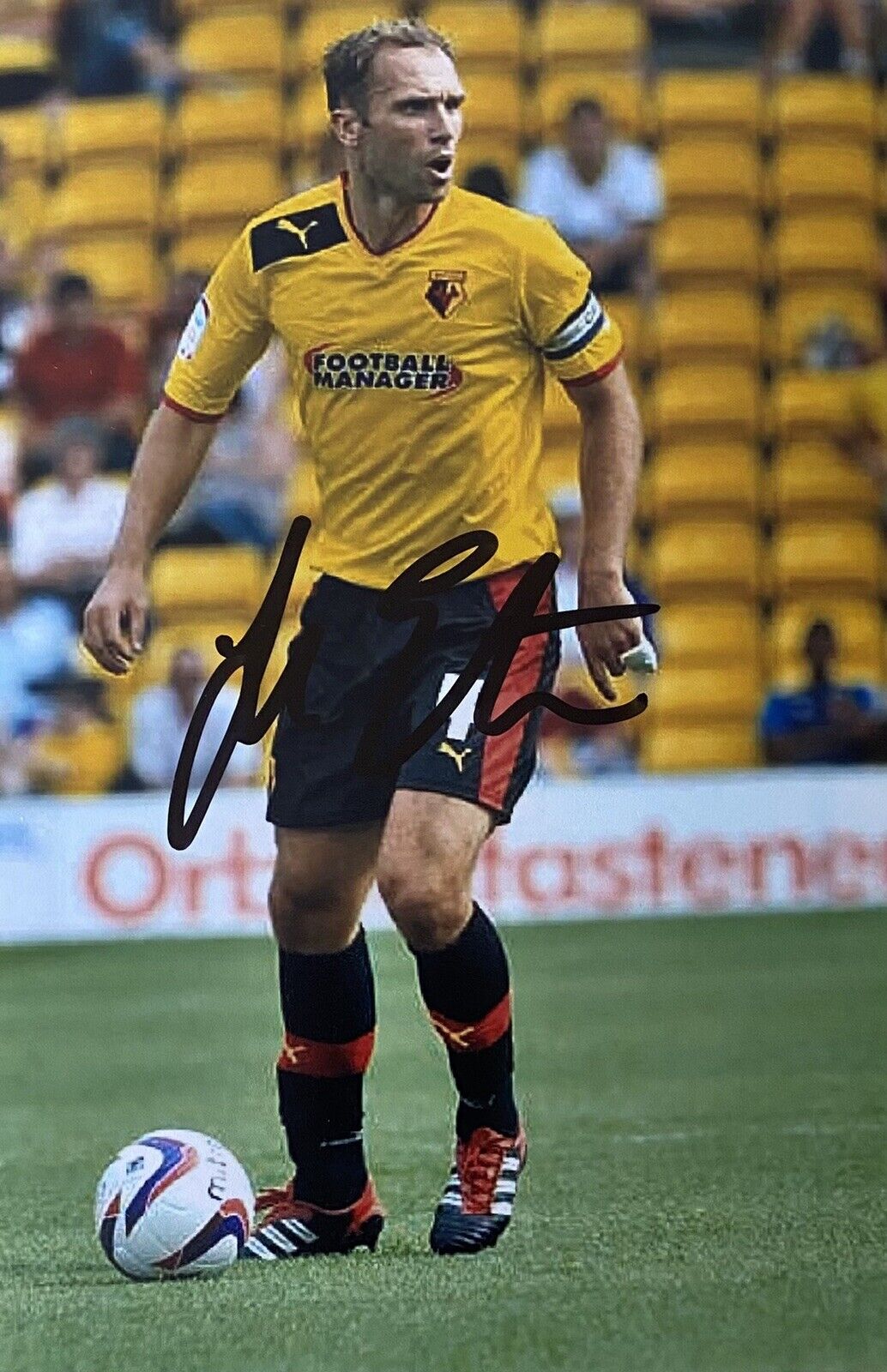 John Eustace Genuine Hand Signed Watford 6X4 Photo Poster painting